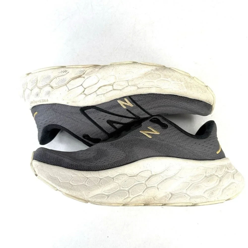 New Balance Fresh Foam X More v4 Athletic Running Shoes Black Dolce Women’s 9